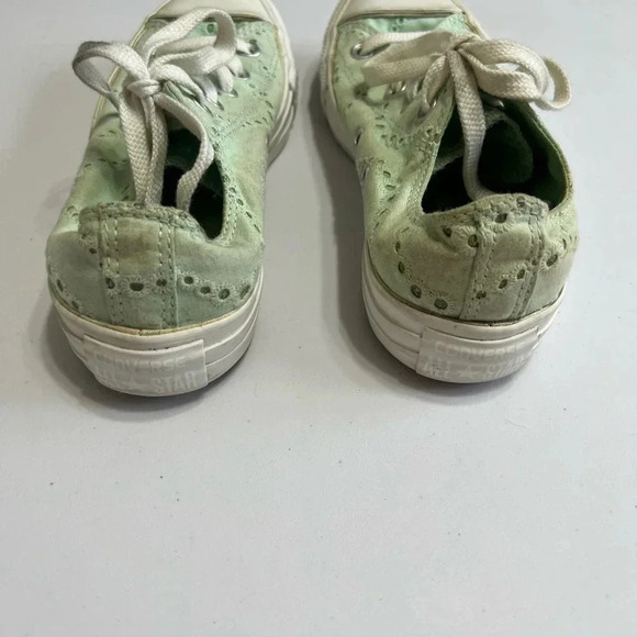 Converse All Star Chuck Taylor Women's Mint Green Sneakers Size 6 - Picture 3 of 7